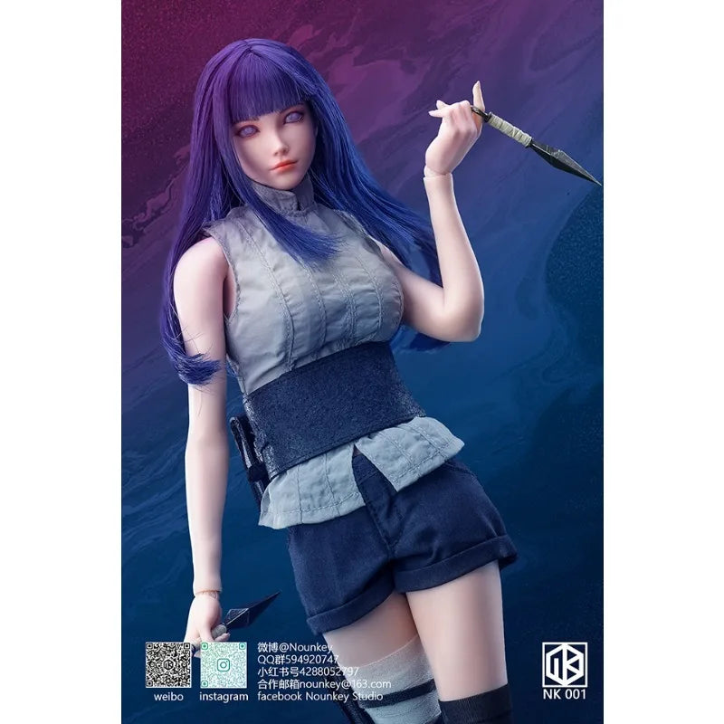 【 in Stock 】 Nounkey Studio Original NK001 NK 1/6 Pack Rubber Soldier Renren Wife Miss Cloth Clothes Movable Doll Model Toy