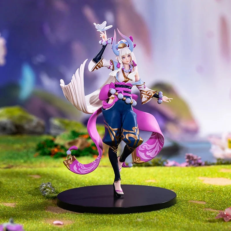 Genuine Soul Lotus Flower Sindra 1:8 Scale Figures Game Peripheral Toy Birthday Gift Anime Character Doll Model Ornament