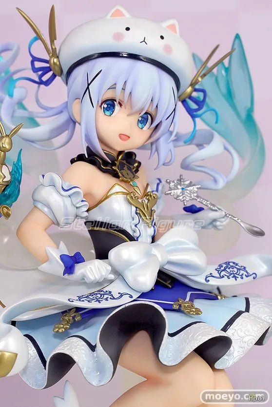 【SF】In Stock Max Factory ANIPLEX+ KIRARA FANTASIA Kafuu Chino 1/7 Scale Figures Original Model Collection
