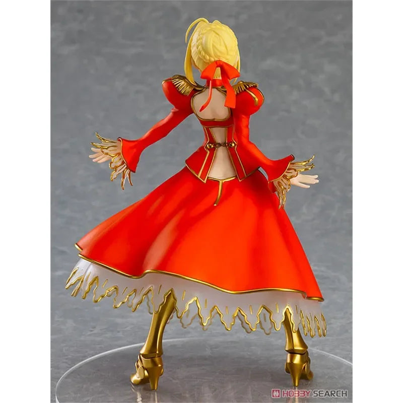 GSC POP UP PARADE Genuine Fate/EXTRA Nero Claudius Caesar Augustus Germanicus Anime Action Figures Toys for Boys Girl Kids Gifts