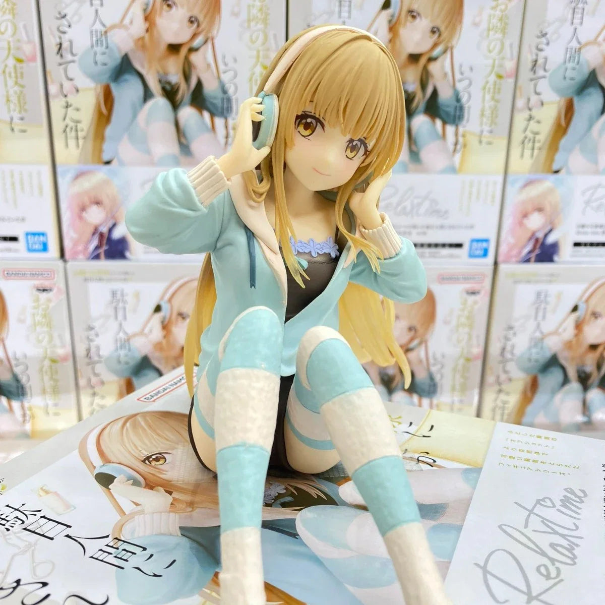 Original in Stock Bandai Spirits BANPRESTO Relax Time Otonari No Tenshi-sama Ni Itsunomanika Shiina Mahiru Collection Series