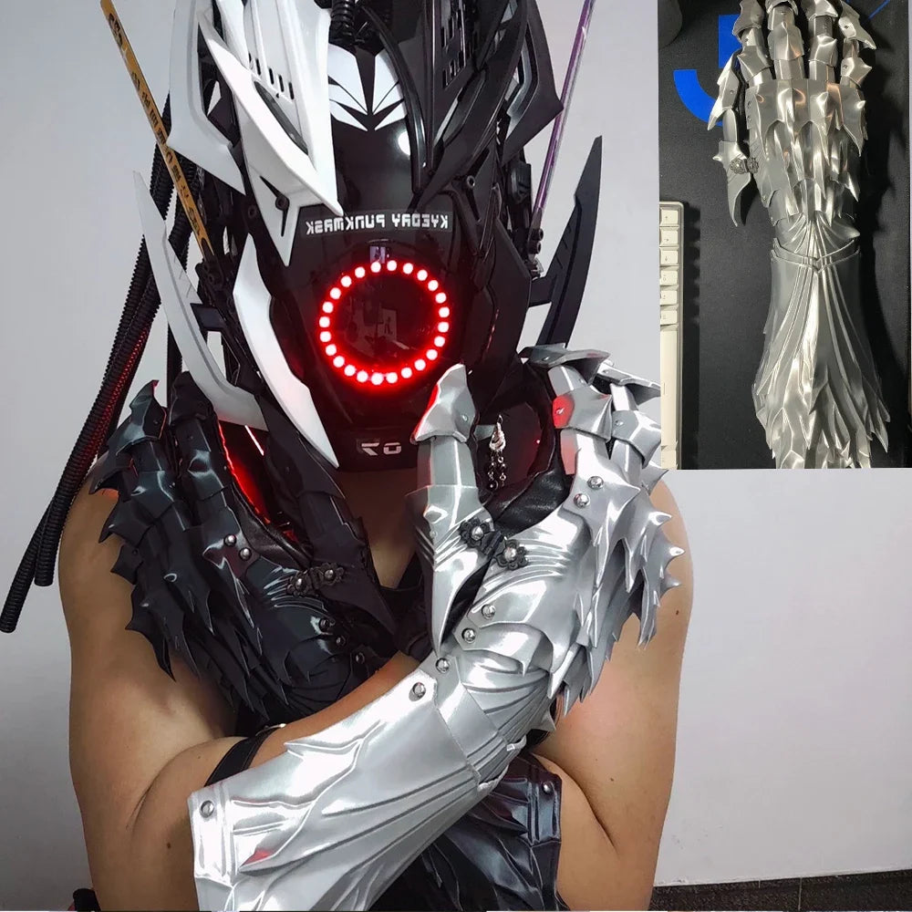 Gloves3D printed silk PLA material, a pair of cosplay prop gloves can be customized dragon-shaped gloves props boys gifte
