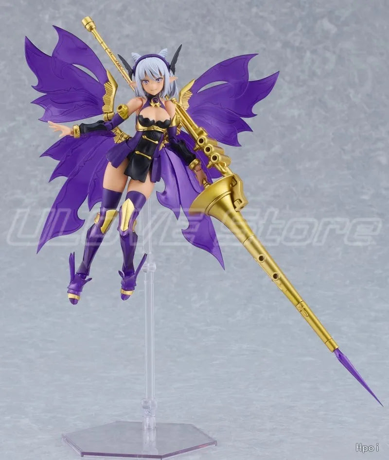 Original Max Factory PLAMAX GP-10 Sin Dark Elf Knight Grim Lind Anime Figure Model