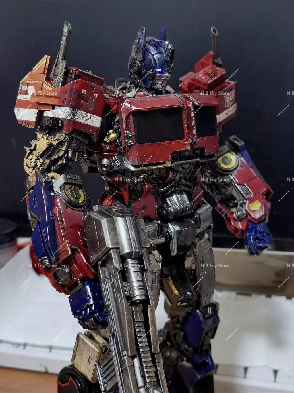 Transformation DIY Hand Painted Repaint Recoat MD-001 MD001 with Accessory Kit KO DLX 3A Alloy Op Commander Action Figure