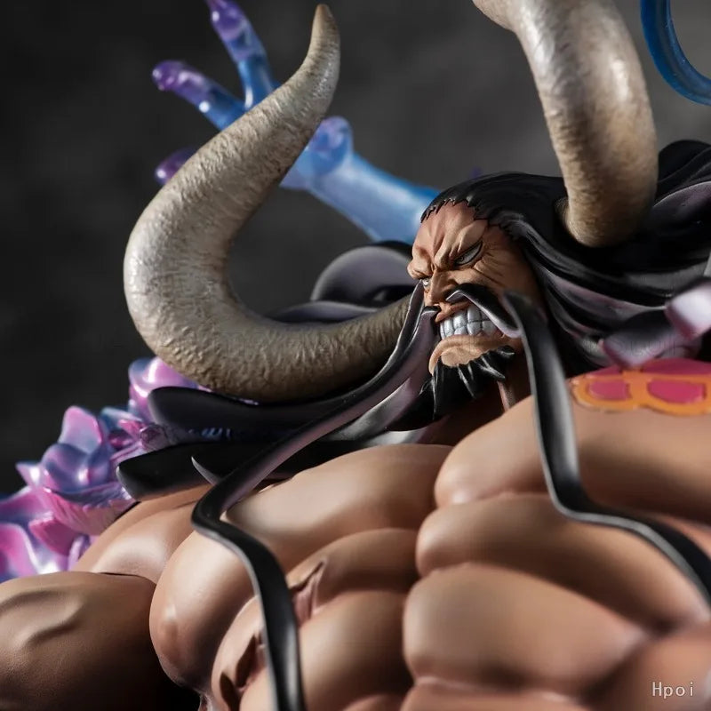 Original MegaHouse P.O.P ONE PIECE "WA-MAXIMUM" Kaido of The Beasts Anime Characters Model Statue Decoration