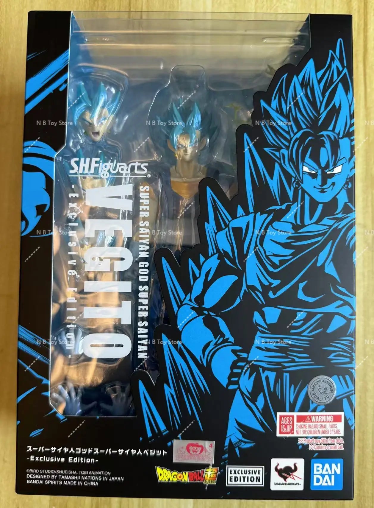 Original Bandai S.H.figuarts Supers Supers Super Saiyan Vegito Exclusive 2024 Genuino En Stock Firates
