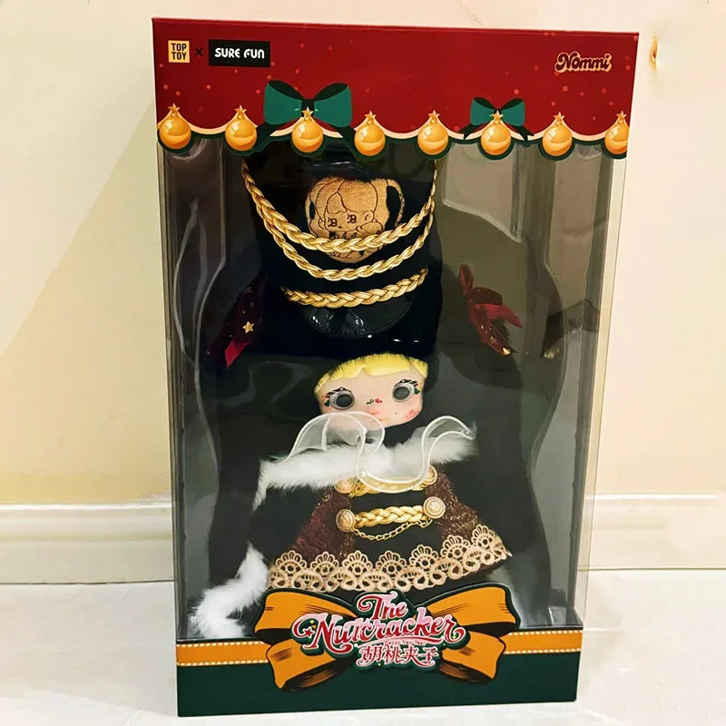 Nommi The Nutcracker 400% Limited Edition Hanging Card Plush Figurine Trendy Decorative Item Surprise Cute Figurine for gift