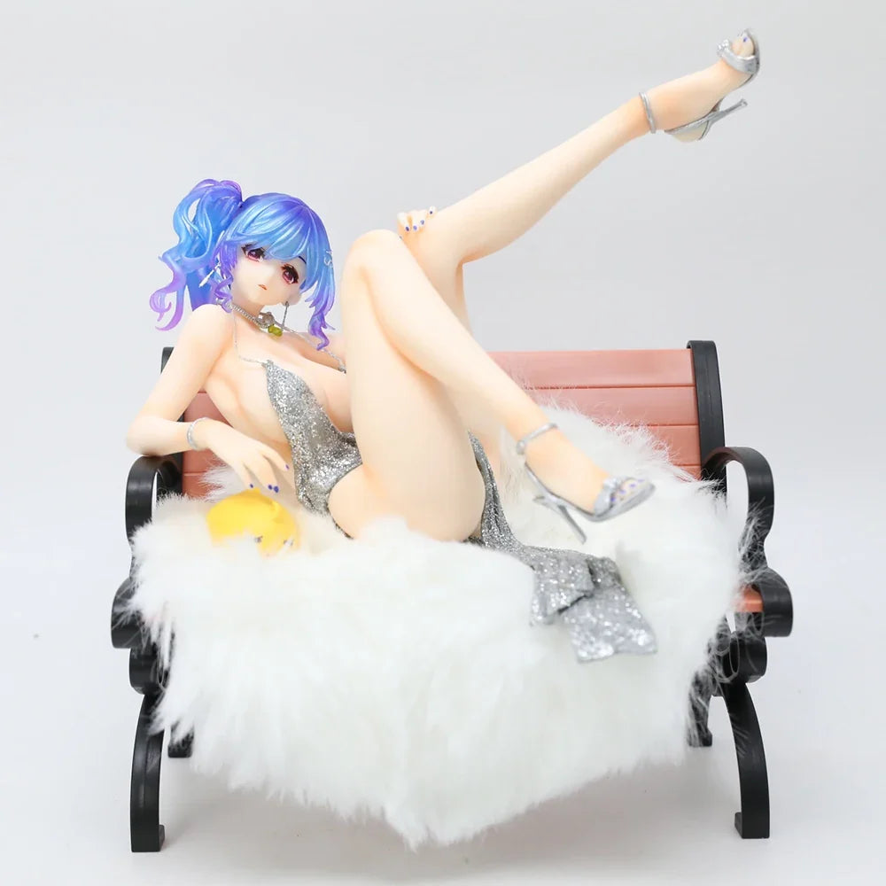 Anime Figure Azur Lane  Lying On A Chair Uss St. Louis Model Collect Ornaments Toys Pvc 21cm Gifts