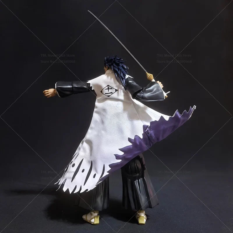 1/12 Scale Male Clothes Shinigami Zaraki Kenpachi Captain of Team Eleven Japanese Anime For SHF 6-inch Action Figure Soldier
