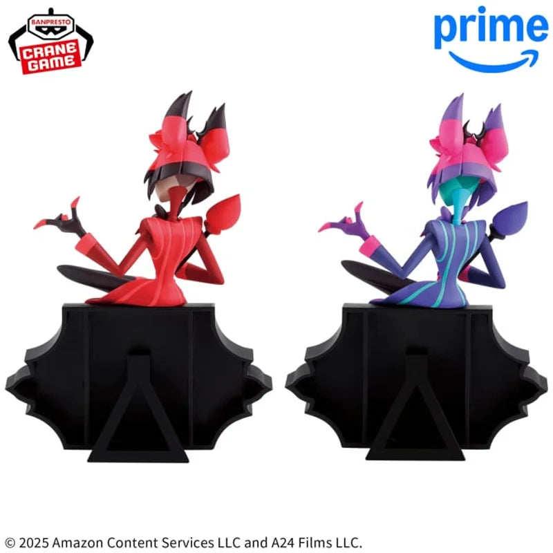 100% Genuine Bandai Namco Banpresto Hazbin Hotel Alastor Primary Colors Heterochromatic Collector Anime Figure Model Toy Gift