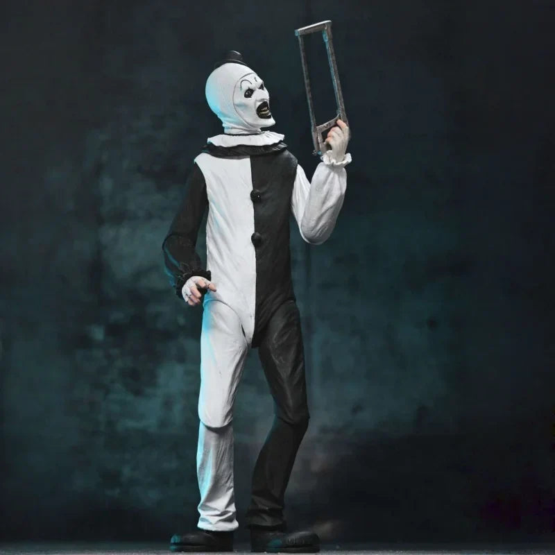 Neca Toys Terrifier Ultimate Art the Clown 17cm Action Figure Collectible Doll Decoration Gift for Fans And Collectors