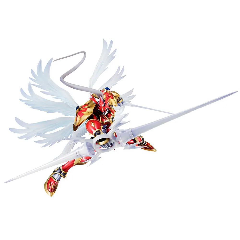 Newest Megahouse Original Statue G.E.M Gallantmon Dukemon Digimon Adventure Anime Figure Collection Model Action Toys Gifts