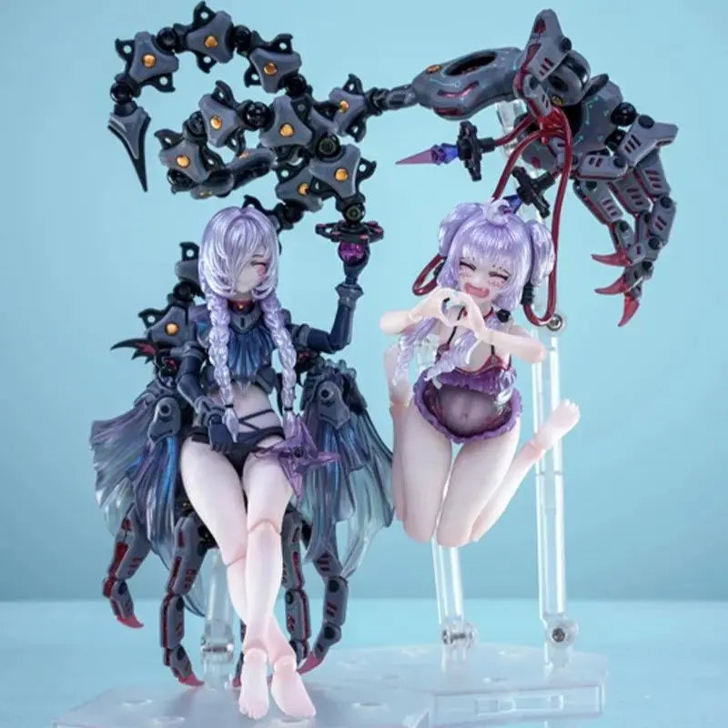 In Stock 1/12 Dimensional Figurative The Original Witch Lin Ya Mobile Suit Girl Action Figure Movable Joint Assemble Model Toys