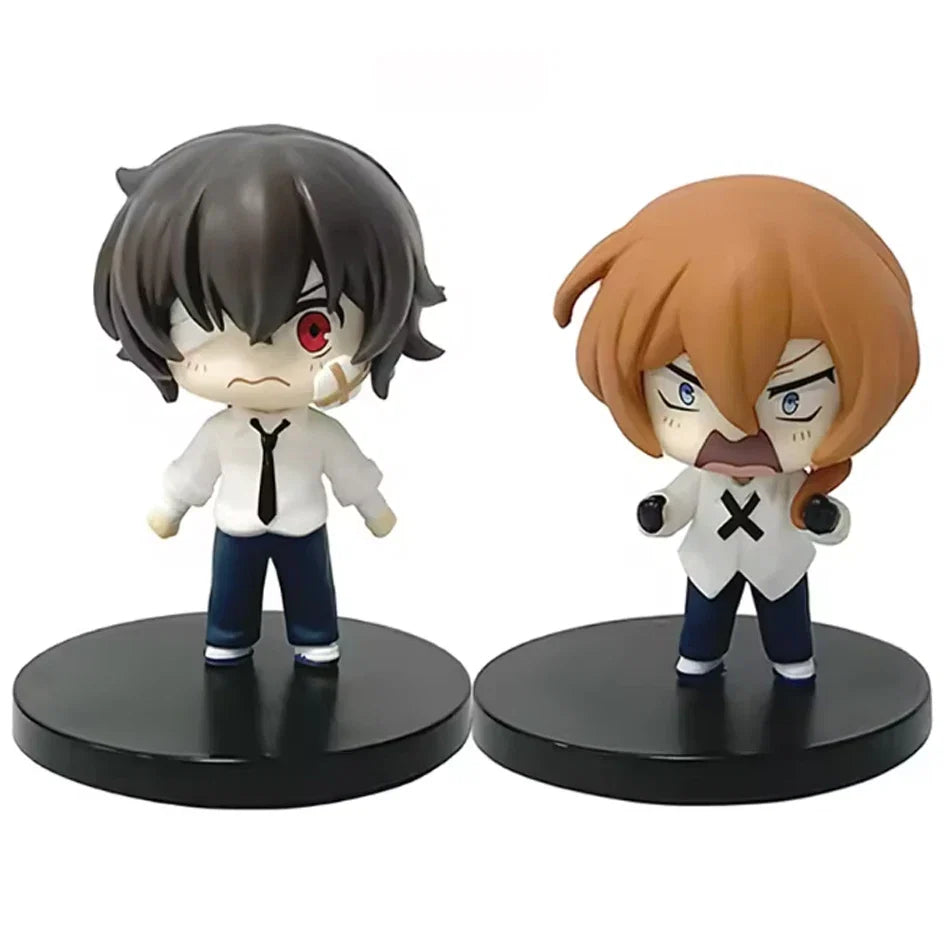 NEW megahouse look up bungou dogs vadios dazai osamu nakajima atsushi action figure toys pvc model kawaii q doll collection