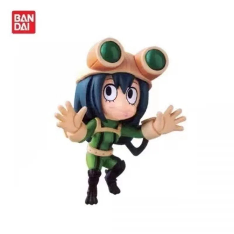Original My Hero Academia Gashapon Toys Izuku Midoriya Tsuyu Asui Shouta Aizawa Million Figure Model Ornaments Toys