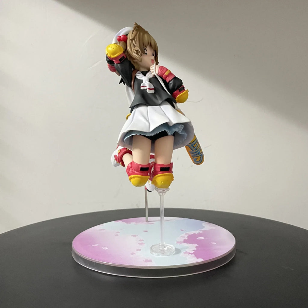 21cm F:Nex Cardcaptor Sakura 25th Anniversary Commemoration Kinomoto Sakura PVC Action Figure Anime Figure Model Toys Doll Gift