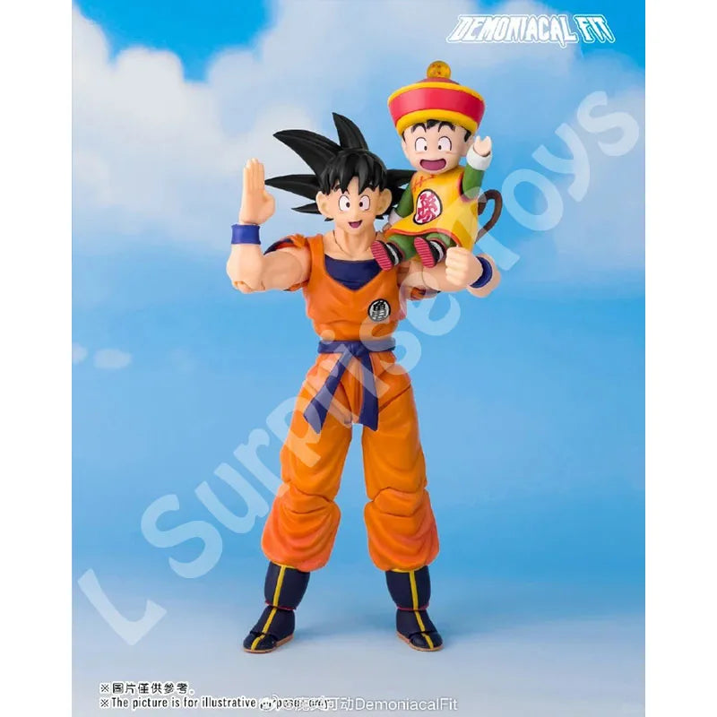 Demoniacal Fit Dragon Ball Super Saiyan Son Goku Son Gohan Father And Son The Unbreakable Bond Anime Action Figure Toys Gifts