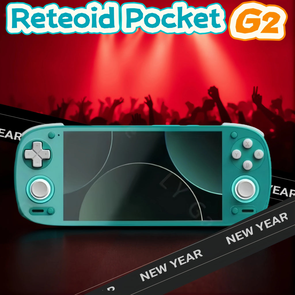 Retroid Pocket G2 RP G2 Retro Handheld Game Console Video Game Consoles 5.5Inch 1080P AMOLED Screen Android15 5000mAh PSP PS2