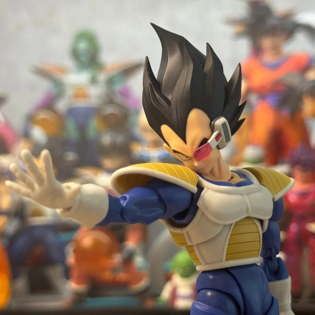 14CM BANDAI SPIRITS  S.H.Figuarts DRAGON BALL Z Vegeta 24000 Power Level Action Figure Model Decoration Anime Figure Garage Kit