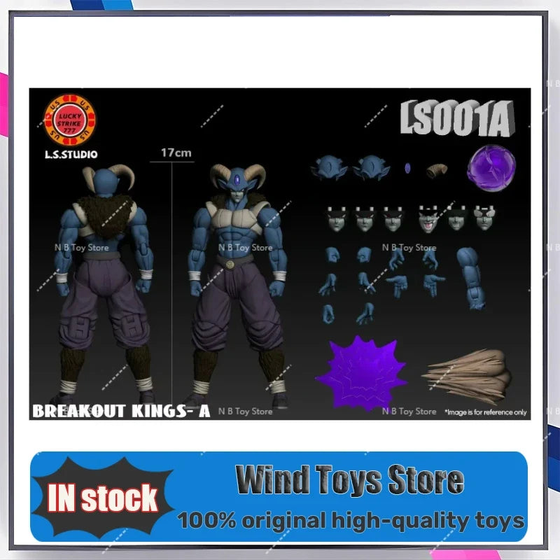 L.S. Studio Dragon Ball Super Moro Breakout Kings A B Anime Action Figures Statues Model Toys Gifts Preorder