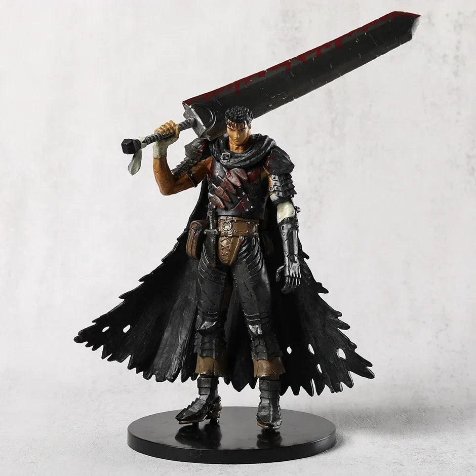 Guts Black Swordsman Anime Statue Decoration Collection Figurine Model Toy