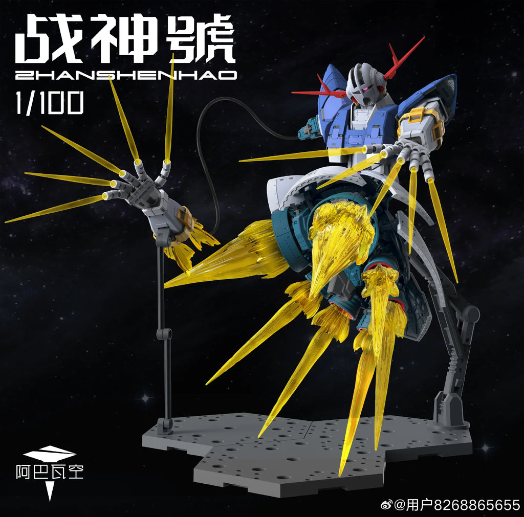ABWK Modell Zeong MSN-02 RG 1/100 Spielzeug-Montagemodellbausatz RG Vergrößerte Version Actionfigur Plastikroboter-Geschenke