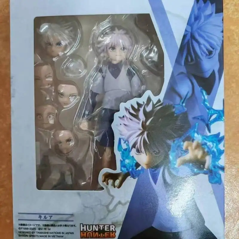 Shf Figuarts Shf Hunter X Hunter Killua Zoldyck Gon Anime Action Figure Model Finished Ornaments Gift Collection Toys