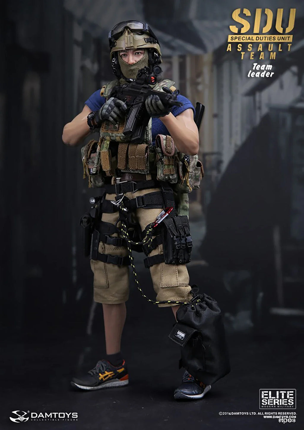 DAMTOYS DAM 78034 1/6 Hong Kong Flying Tigers SDU Special Mission Company Attack Team Male Soldier Action Figure Model Toy
