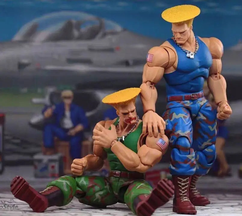 Auf Lager Storm Toys Street Fighter 2 Guile SDCC Exclusive 1/12 Actionfigur Modell Sammlergeschenk