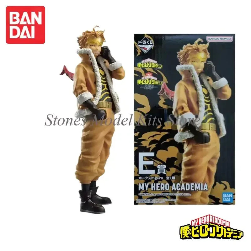 In Stock 100% Original Bandai My Hero Academia Anime Midoriya Izuku All Might Endeavour Hawks Character Model Toy Kids Gift