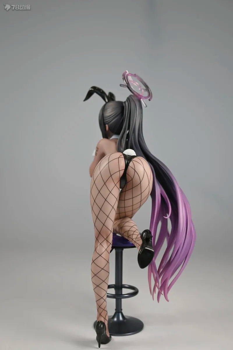 In Stock Blue Archive Kakudate Karin Black Skin Bunny Girl Game Playing Ver. 1/7 Model Dolls Desktop Ornaments Anime Collections