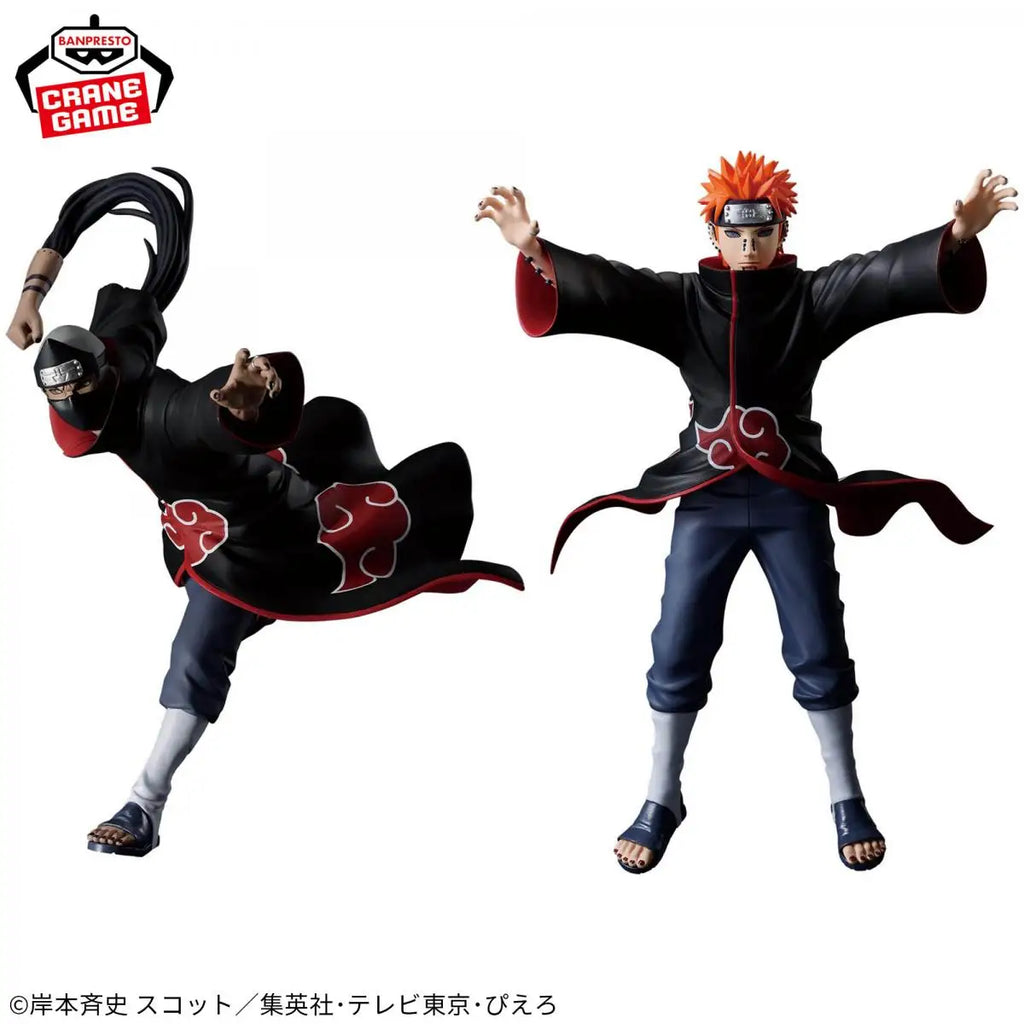 In Stock BANDAI Original Genuine BANPRESTO NARUTO KAKUZU PAIN VIBRATION STARS Anime Action Figure PVC Collection Model Toys Gift
