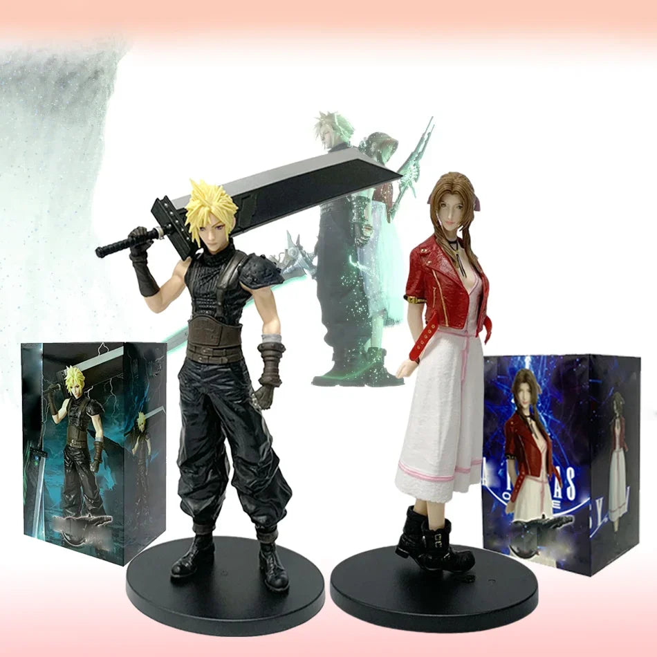 Brand New 21-23cm Popular Anime Character PVC Model, Beautiful Girl Game Figure, Collectible Ornament for Desktop Decoration