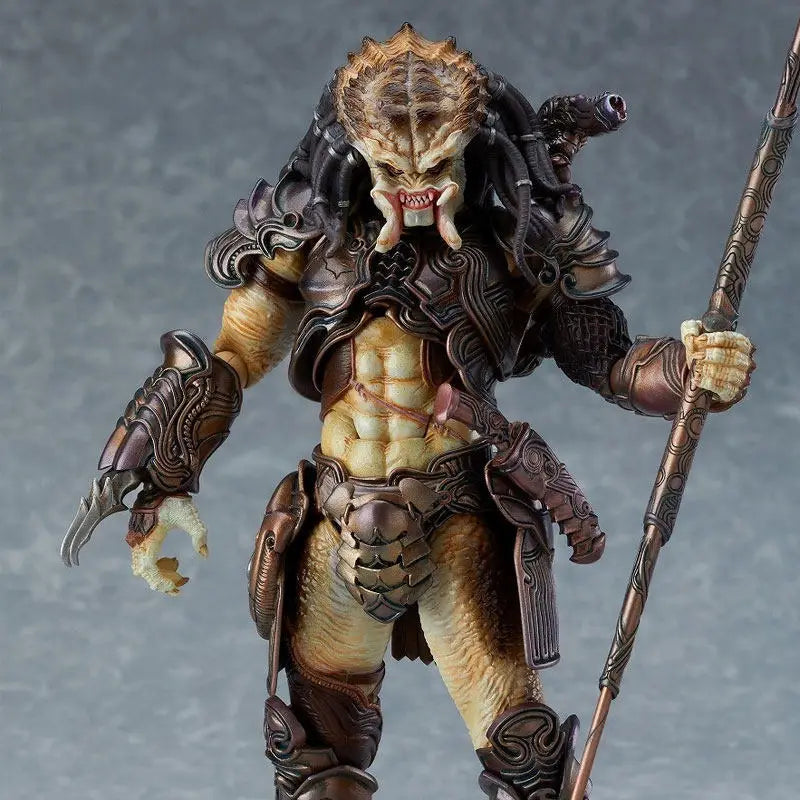 16cm Predator 2 Figma SP-109 Sci-Fi Hunter Action Figure Articulated Movie Character Model Toy With Bio-Mask Ornament Boy Gifts