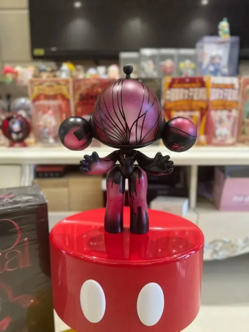 POPMART Original Genuine SP Red Crystal 1000%and400%MEGA Collectible SKULLPANDA Big Kid Figment Blind Box Surprise Birthday Gift