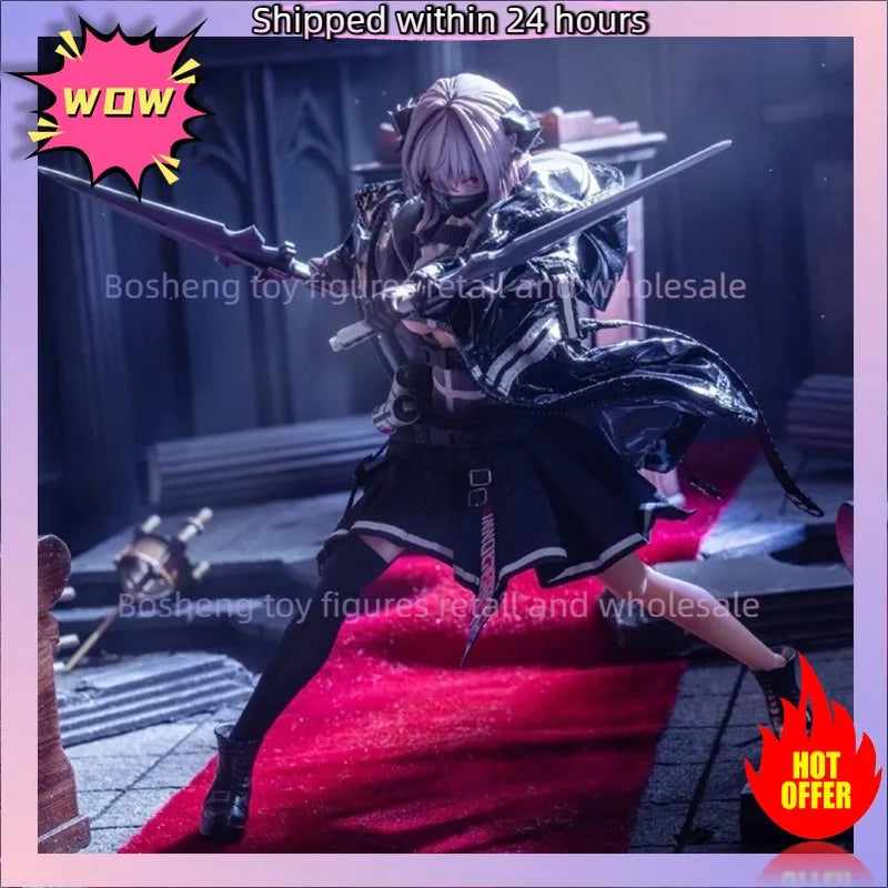 【IN STOCK】 Original HASUKI 1/12 PA009 NUNFRIEDE Mobile Suit Girl Action Figure With Box