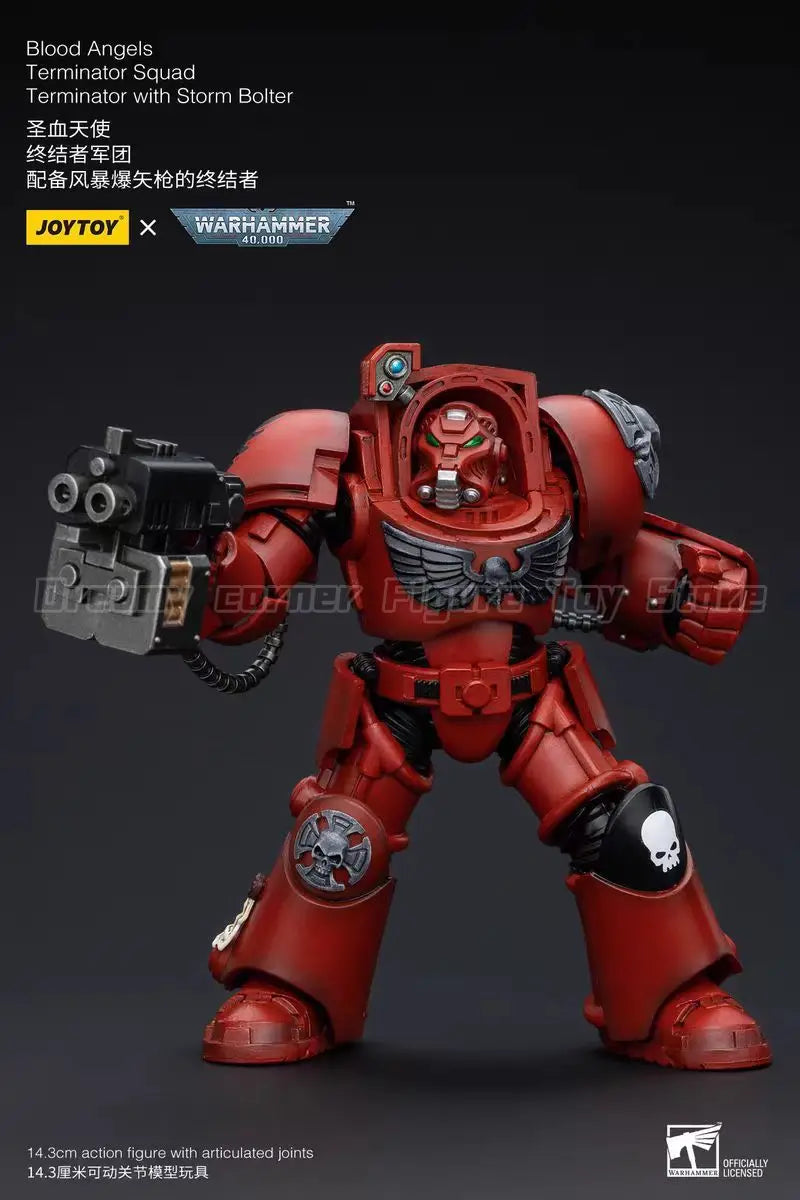 【In Stock】JOYTOY Warhammer 40K Blood Angels Terminator Squad 1/18 Action Figures Toys Model Collection Ornaments
