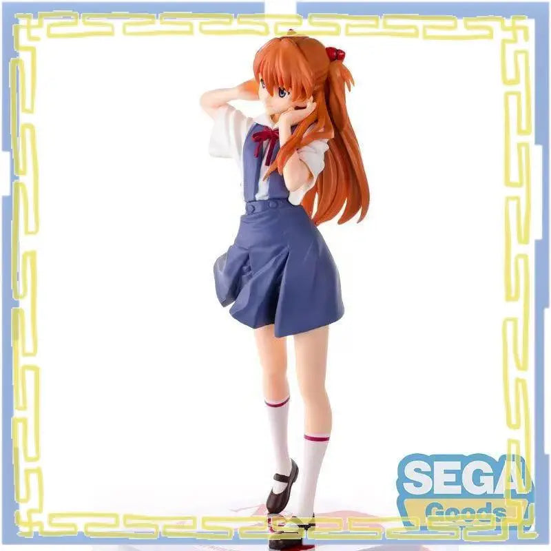 In Stock Genuine Neon Genesis Evangelion Xstellar Asuka Langley Soryu Desktop Ornament Anime Figure Model Collector Toy Gift