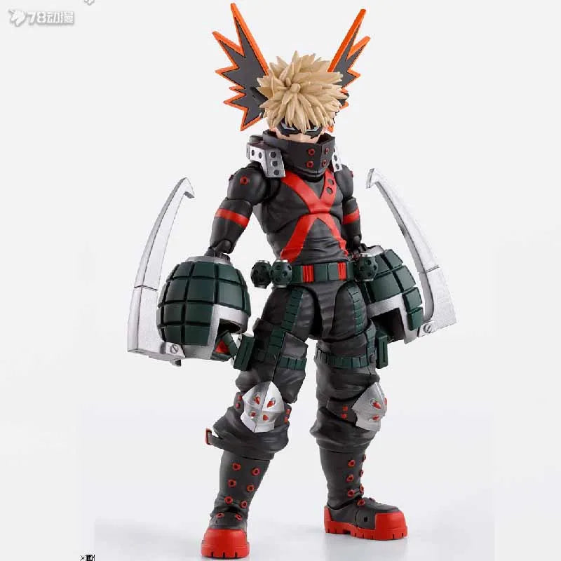 Bandai Original SHF Anime Figure Midoriya Izuku Bakugou Katsuki Action Figure Toys For Boys /Girls /Kids /Christmas Gift