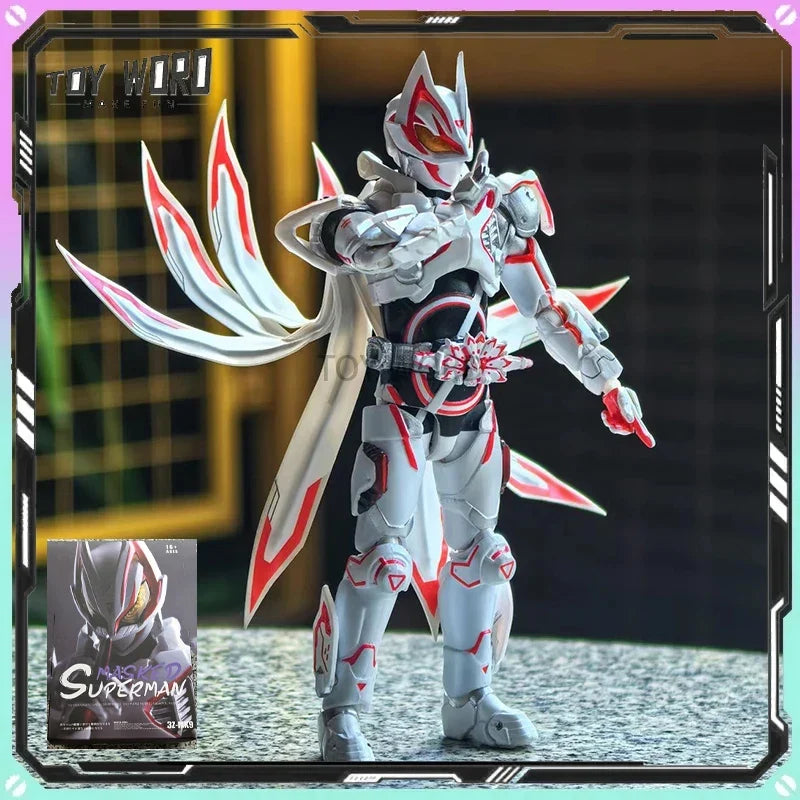 New In Stock 1/12 Kamen Rider Da Tong Masked Superman 3Z-MK9 KO Anime Action Figures Toys Model Collector Birthday Gifts
