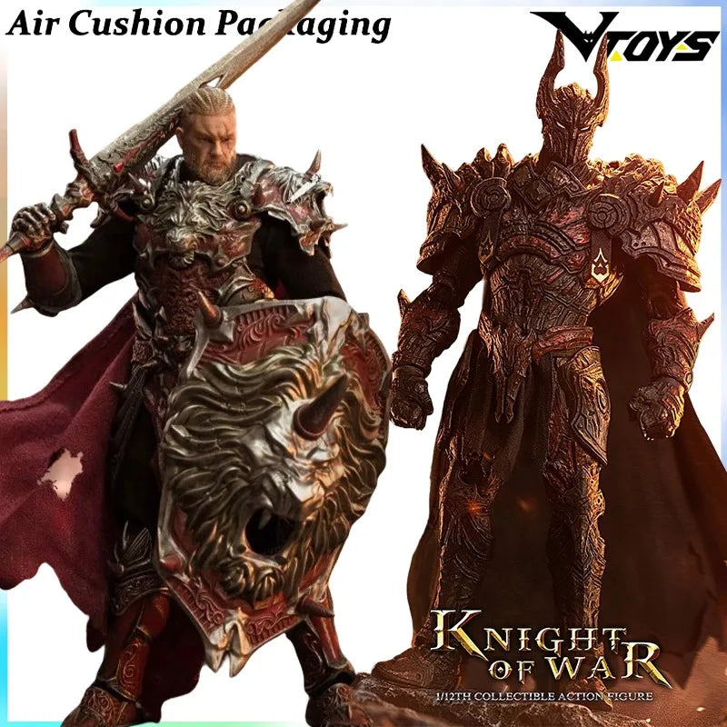 VTOYS BMS Crazy Figure Genuine Dark Fantasy Series King Arthur Kriegsritter Mythologie 1/12 Maßstab Actionfiguren Modell Spielzeug