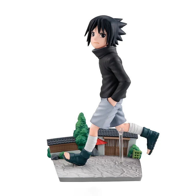Bandai In Stock MegaHouse Anime Naruto G.E.M. Go! Naruto Uzumaki Uchiha Sasuke Haruno Sakura Action Figure Model Toy Gifts DT