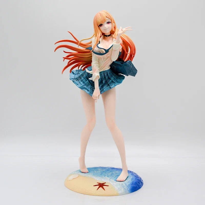 27cm Marin Kitagawa Sexy Anime Girl Figure My Dress-Up Darling Shizuku Kuroe Action Figure Adult Collectible Model Doll Toy Gift