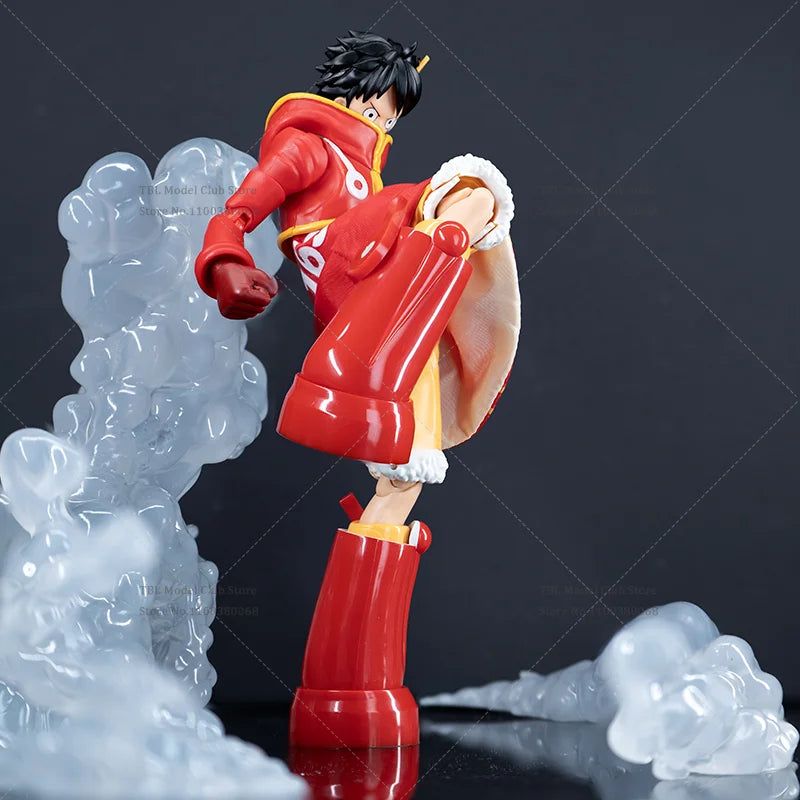 1/12 Scale Male Clothes Hemline ONE PIECE Egghead Island‌ Monkey D. Luffy Japanese Anime For shf 6-inch Action Figure Soldier
