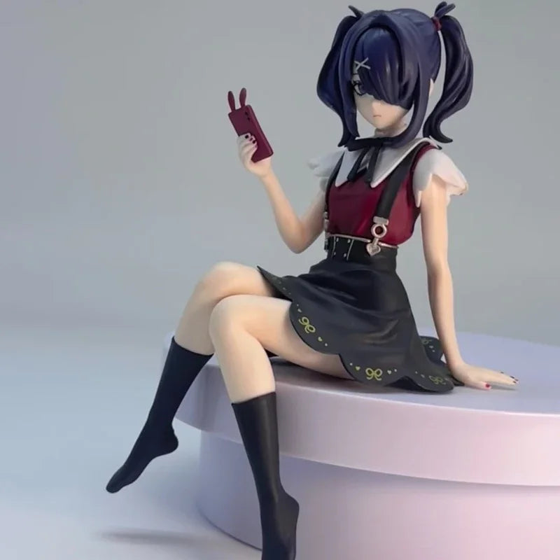 Anime Rain Action Figures NEEDY GIRL OVERDOSE Figures Beautiful Girl Cute PVC Model Collection Desktop Toys Peripheral Gifts