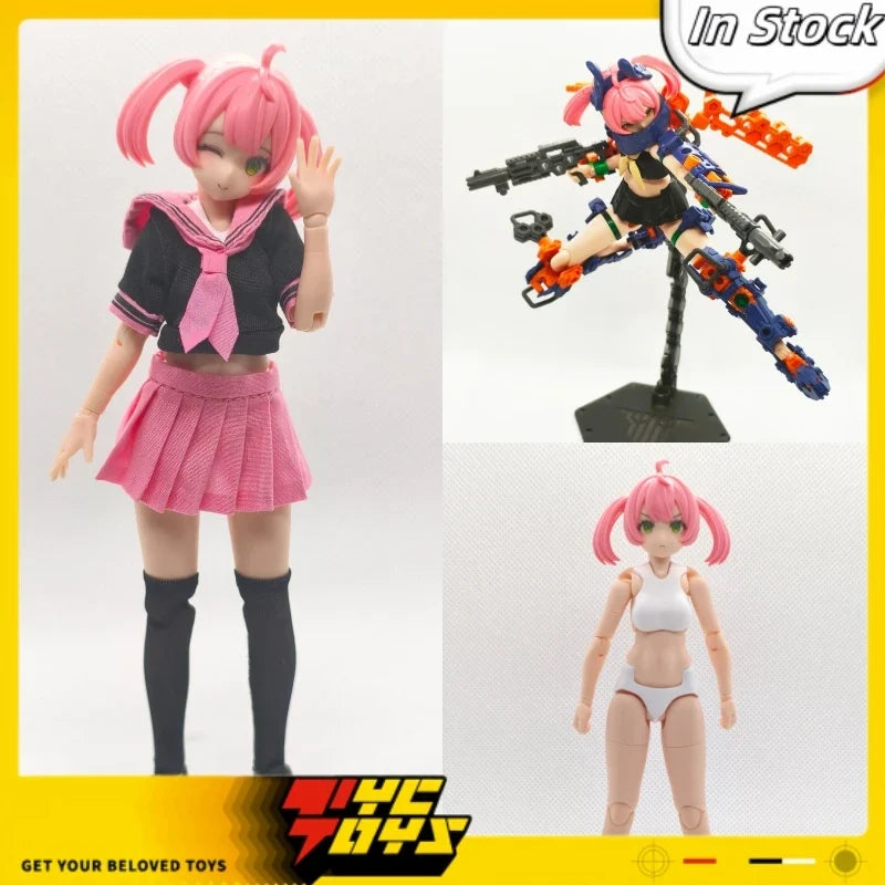 New In Stock KOTOBUKIYA MEGAMI DEVICE 22.1 BUSTER DOLL GUNNER MIDNIGHT FANG Anime Action Figure Assembly Model Toys Collection