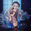 23cm Neptunia Series Noire Black Heart Beautiful Girl Anime Handmade Action Figures Desktop Case Decoration Ornament Gift