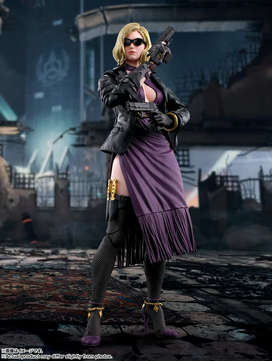 100% Original Bandai Shf S.H.Figuarts Nina Williams Tekken 8 In Stock Anime Action Collection Figures Model Toys In Stock Gifts