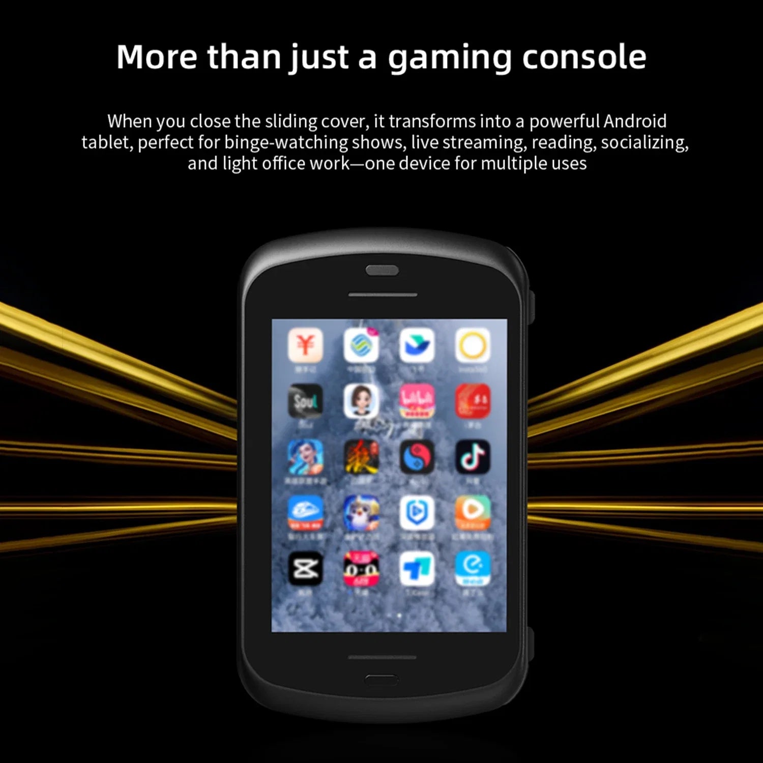 ANBERNIC RG Slide Handheld 4.7-inch LTPS In-Cell Display 1280*960 Screen Game Console Retro Video Game Player Android 13 5000mAh