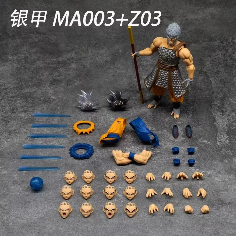 mythical Beast Studio Armor Monkey King MA001-MA004 Sun Monkey Actionfigur Super Saiyajin SSB Ultra Instinct Goku Modellspielzeug